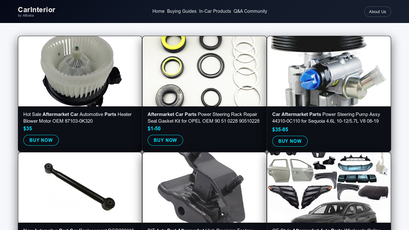 Wholesale & Custom aftermarket car parts websites ali baba auto parts
