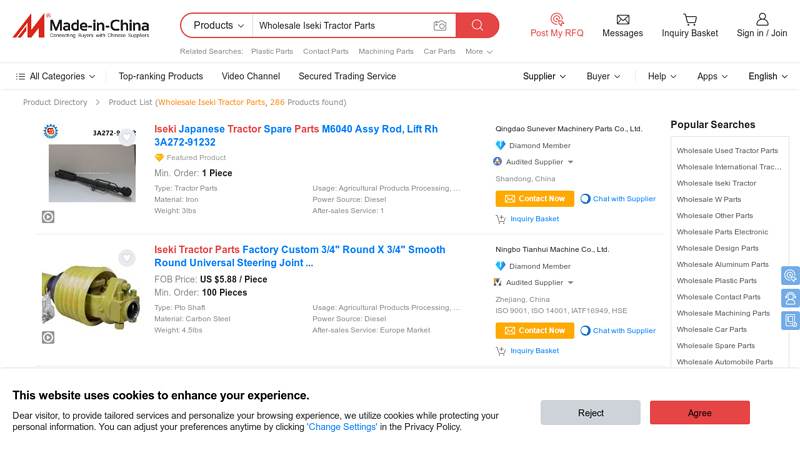 Wholesale Iseki Tractor Parts iseki tractor parts