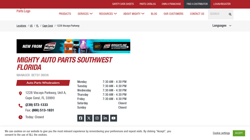 Wholesale Parts Distributor in Cape Coral, FL auto parts cape coral