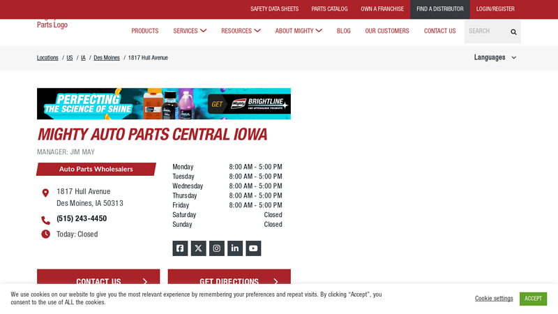 Wholesale Parts Distributor in Des Moines, IA auto parts des moines