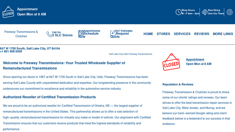 Wholesale Transmission Supplier wholesale car parts slc