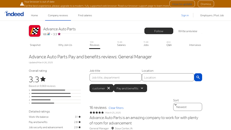 Working as a General Manager at Advance Auto Parts advance auto parts bellmead