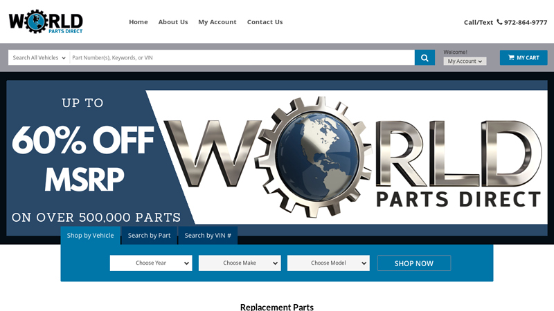 World Parts Direct parts direct car