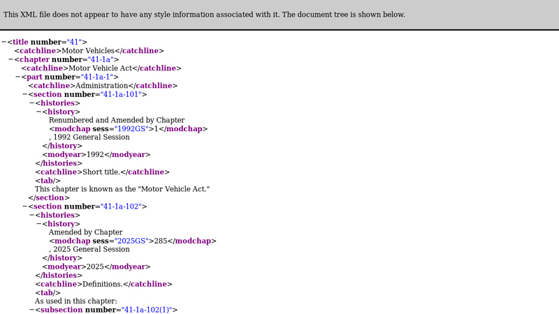 [XML] C41_1800010118000101.xml interstate auto body parts utah