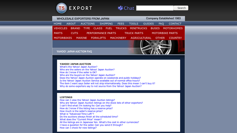 Yahoo! Japan Auction Questions & Answers yahoo japan auto parts