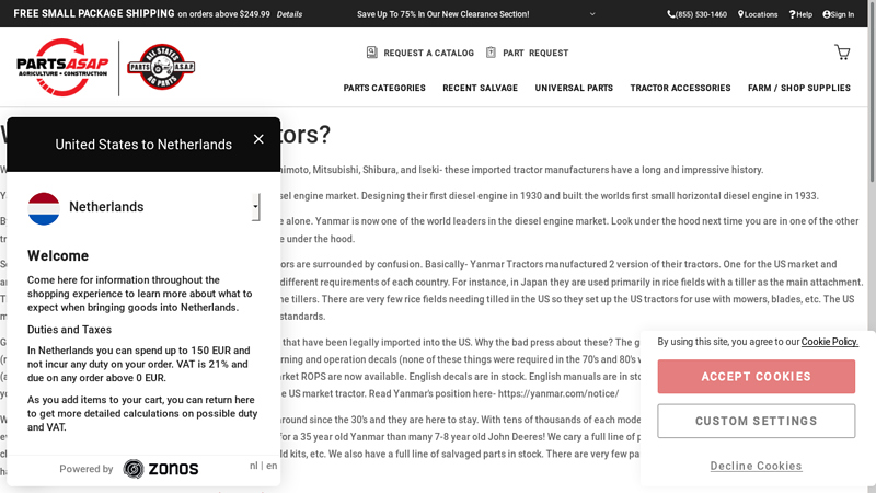 Yanmar Tractor yanmar tractor parts