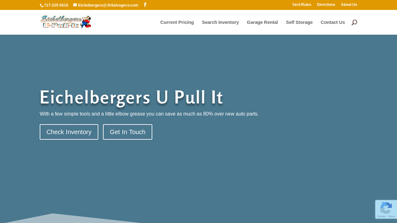 York's U Pull It Junkyard pull & save auto parts