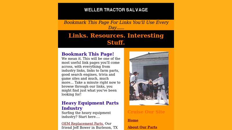Your Link To The World used tractor parts salvage yards