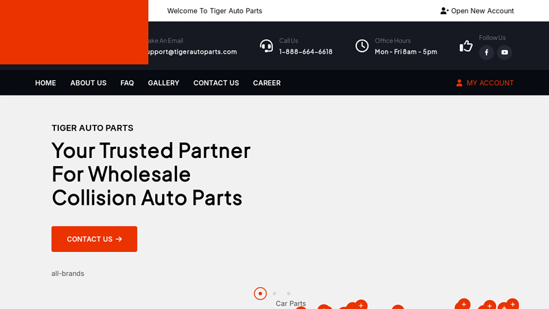 Your trusted partner for wholesale collision auto parts. surplus obsolete auto parts michigan