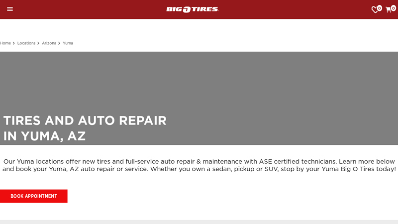Yuma, AZ Auto Service & Tires car parts yuma az