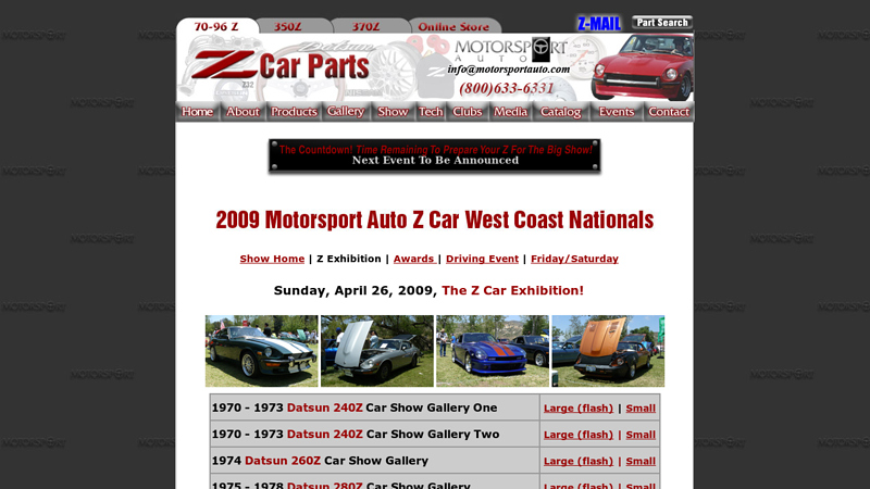 Z Car Parts.com datsun 280z parts car