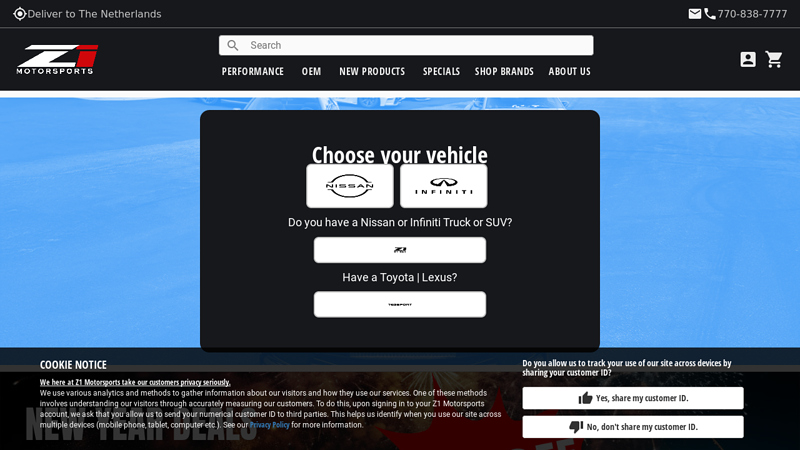 Z1 Motorsports nissan z car parts